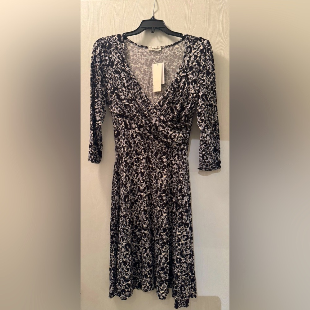 Loveappella Leopard Print, Fit & Flare Dress
Women’s Size M
